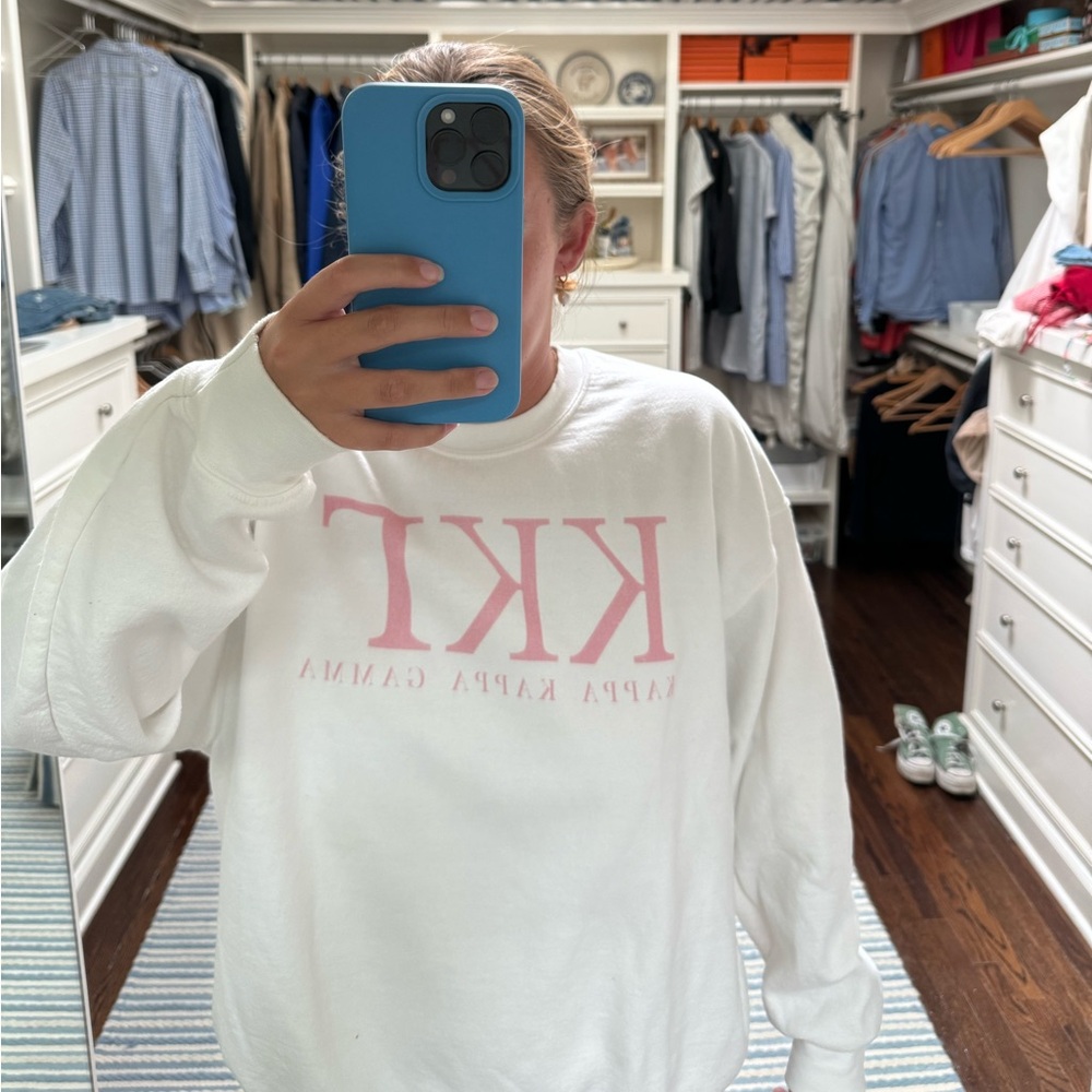 KKG white crewneck